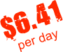 $6.41
per day