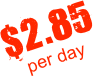 $2.85
per day