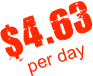 $4.63
per day